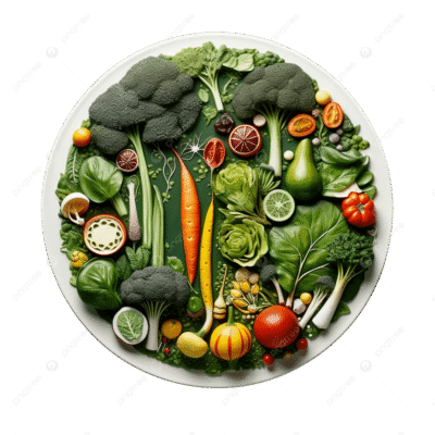 pngtree top view circle diagram of healthy food nutrition png image 14509382