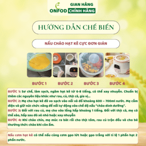 Hạt Kê Nếp Vàng ONFOD Đã Tách Vỏ Cho Bé Ăn Dặm Nấu Cháo Mềm Mịn Dẻo Thơm Làm Sữa Hạt 100g 300g 500g 15 5