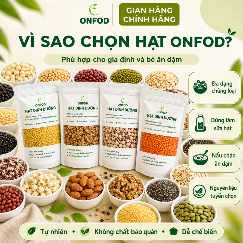 hat dinh duong onfod cho be an dam lam sua hat ngu coc giam can granola yen mach hat dieu macca chia 100g 1154 11