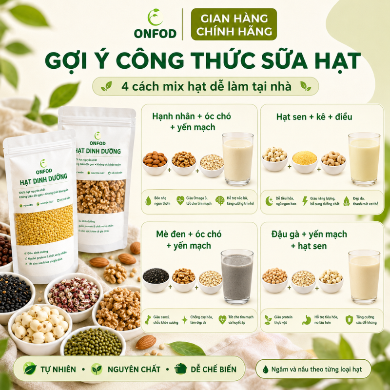 hat dinh duong onfod cho be an dam lam sua hat ngu coc giam can granola yen mach hat dieu macca chia 100g 1154 4