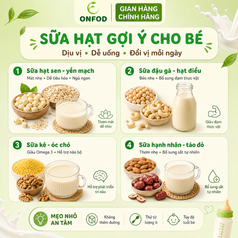 hat dinh duong onfod cho be an dam lam sua hat ngu coc giam can granola yen mach hat dieu macca chia 100g 1154 5